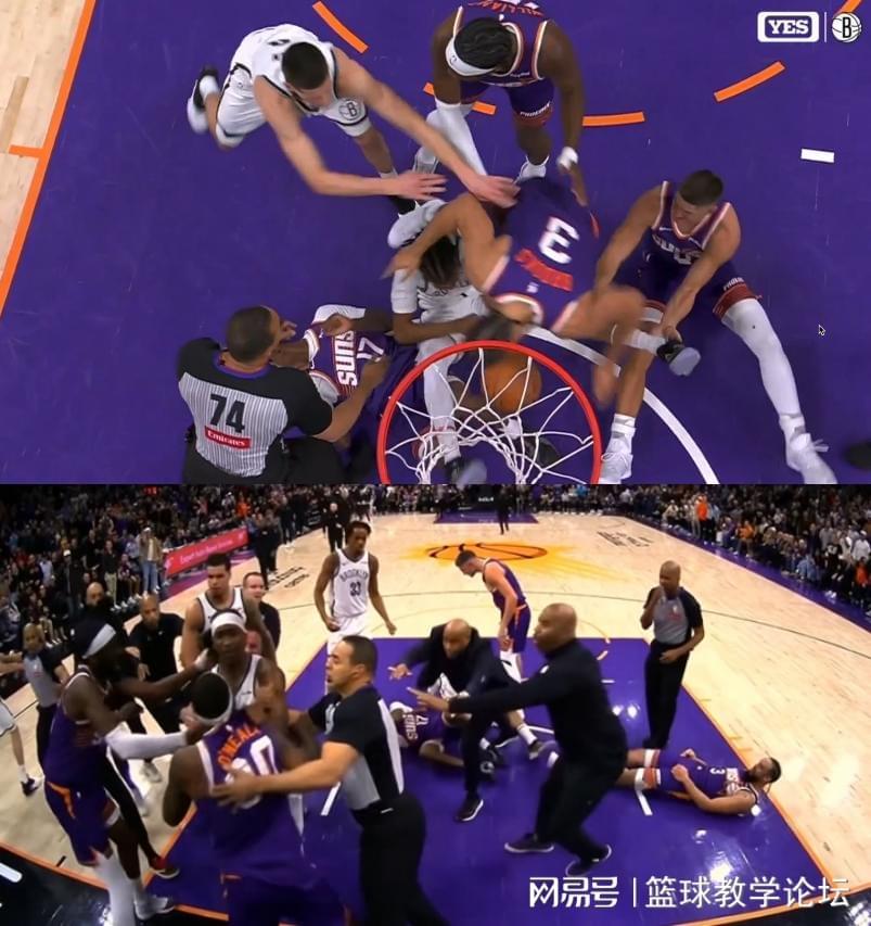 欧亿体育-多人混战！拦都拦不住！NBA再次爆发冲突